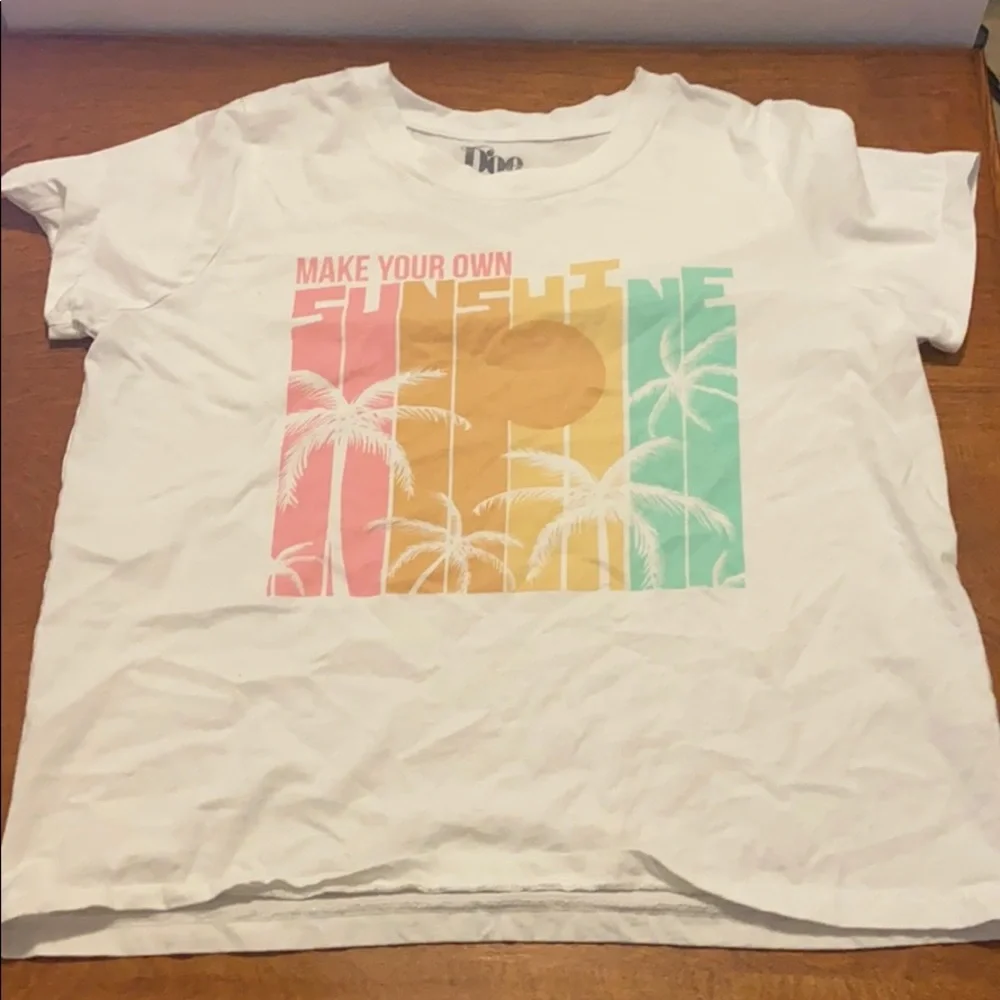 Graphic “ Make your own sunshine” T-shirt L - Picture 2 of 4